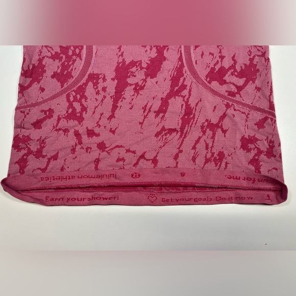 Lululemon Swiftly Tech Racerback Tank Top Pink Women’s Size 8 - Picture 4 of 6